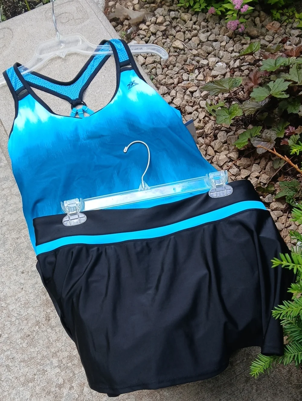 ZeroXposur tankini set SzL